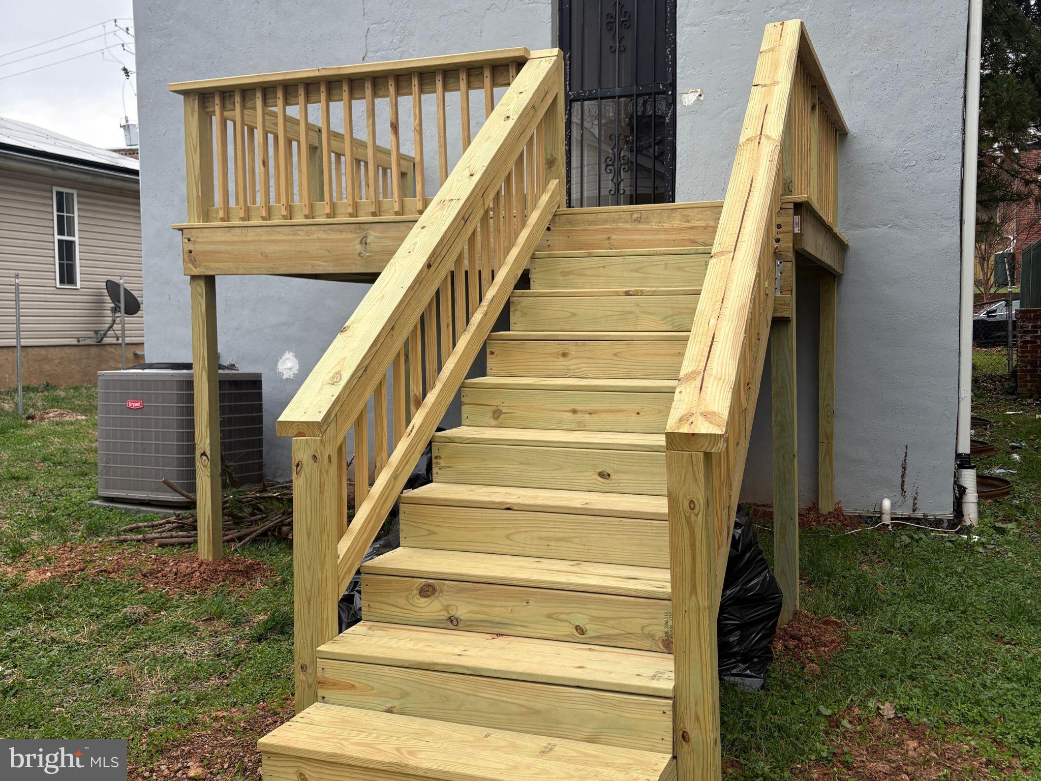 5126 Call Place Southeast Washington, DC 20019 - Photo 40 of 42 Large deck area in the back of the house