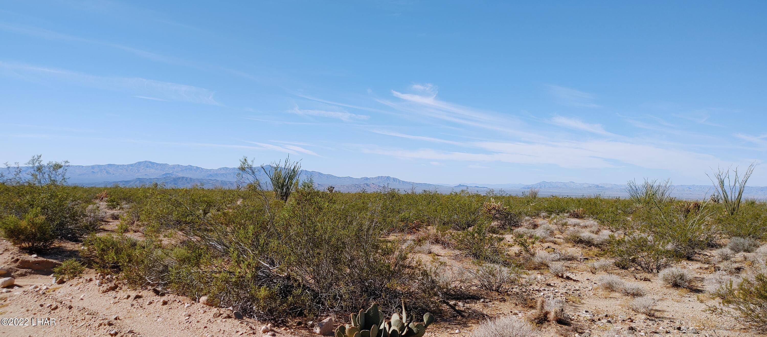 3390 South Doc Holliday Road Yucca, AZ 86438 - Photo 23 of 25 a view of a city with mountains in the background