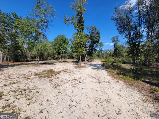 a view of outdoor space with trees