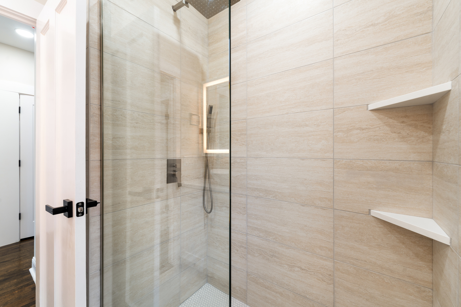 4230 North Monitor Avenue Chicago, IL 60634 - Photo 8 of 40 a bathroom with a shower