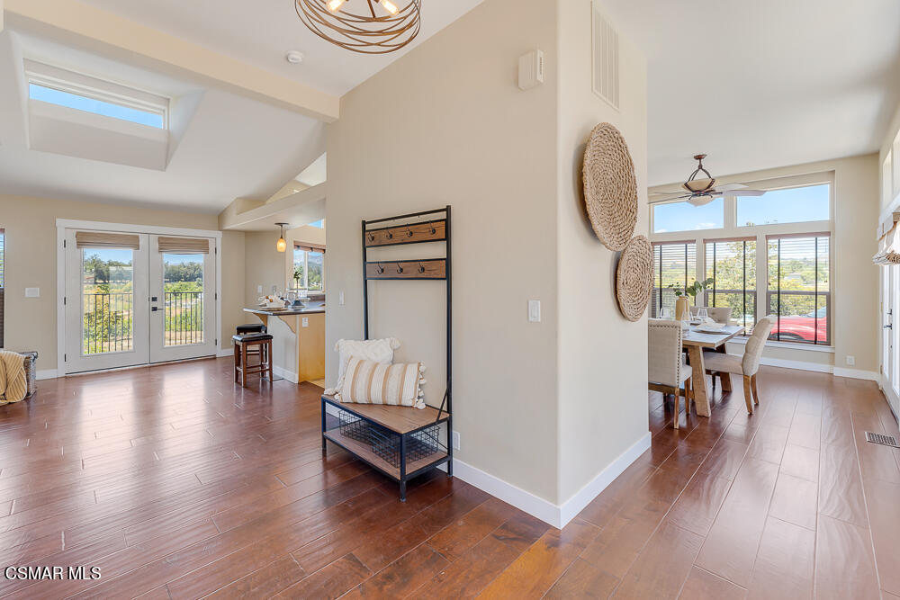 6500 Meadowglade Drive Moorpark, CA 93021 - Photo 46 of 64 a living room with furniture and a wooden floor