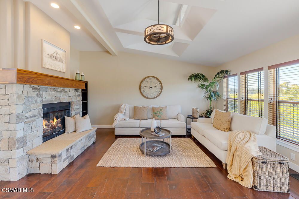 6500 Meadowglade Drive Moorpark, CA 93021 - Photo 47 of 64 a living room with furniture wooden floor and window