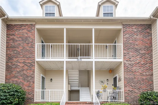 a view of front door