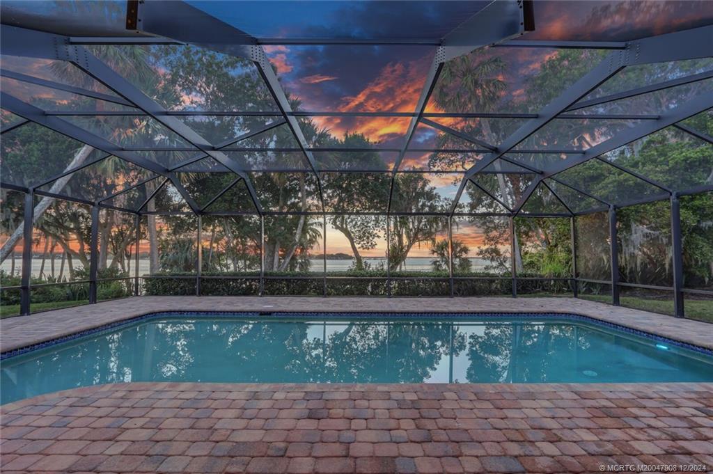 51 North River Road Stuart, FL 34996 - Photo 50 of 59 a view of swimming pool with outdoor space