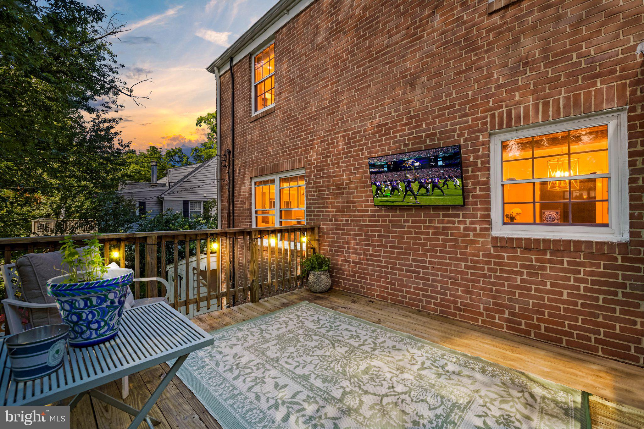 307 Worthington Road Towson, MD 21286 - Photo 51 of 72 Charming patio with sunset views.