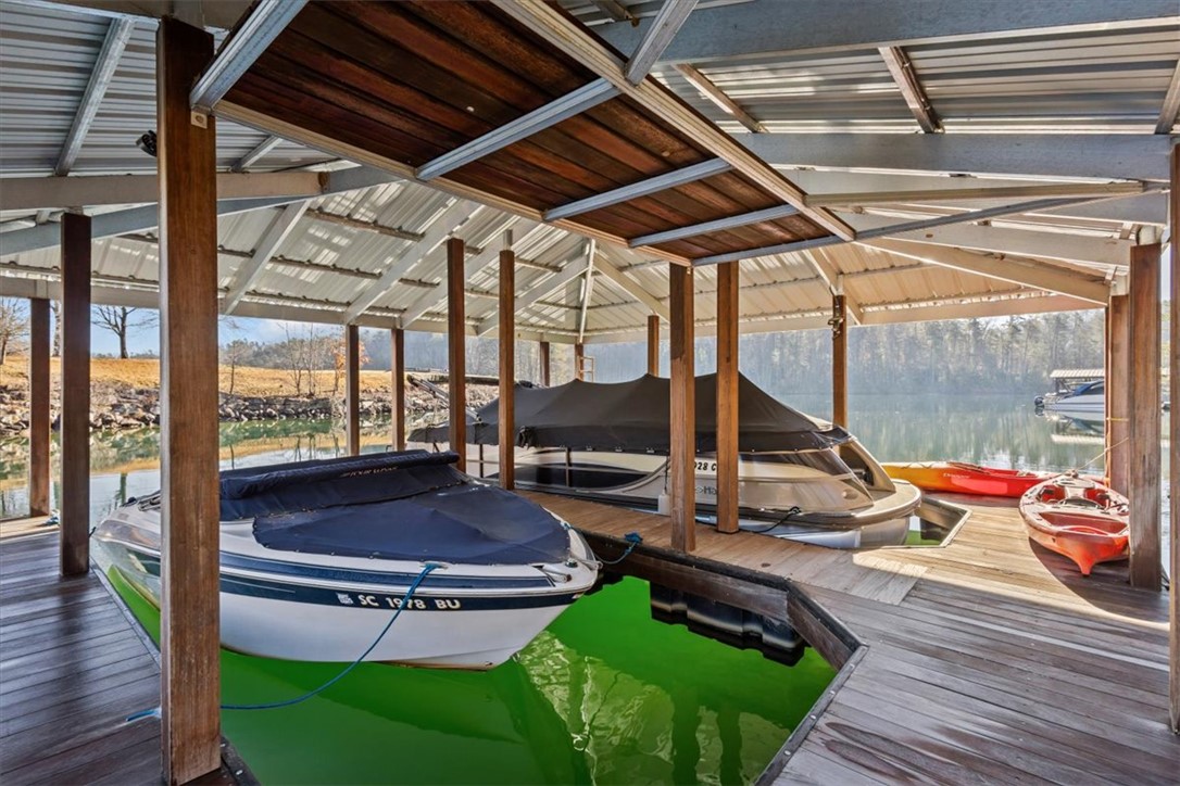 103 9 Bark Way Sunset, SC 29685 - Photo 46 of 50 2-slip covered dock