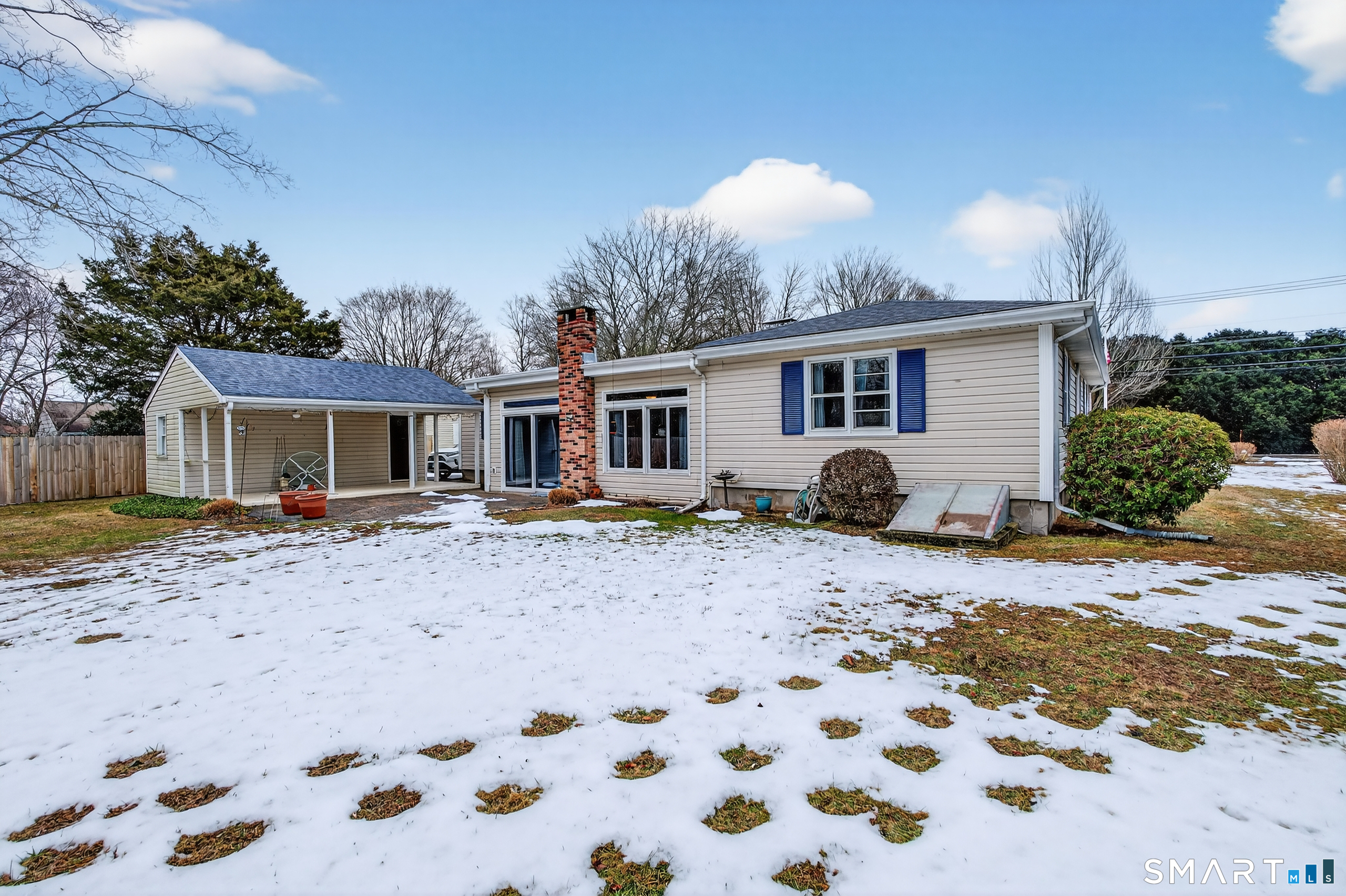 103 Maple Avenue Old Saybrook, CT 06475 - Photo 29 of 34 a view of a backyard with a sitting area