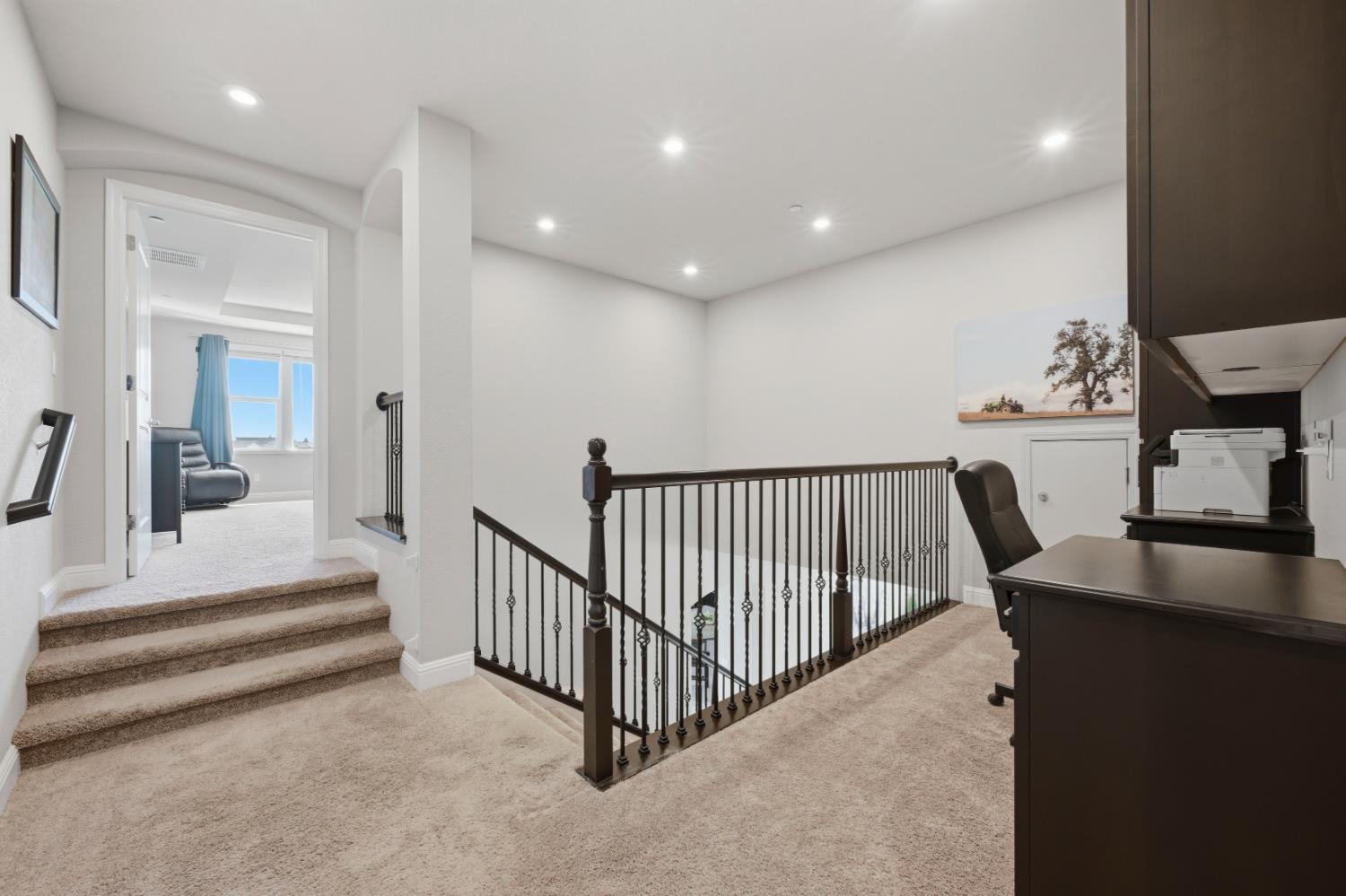 2012 Van Ruiten Drive Lodi, CA 95242 - Photo 26 of 48 a view of a hallway with seating area