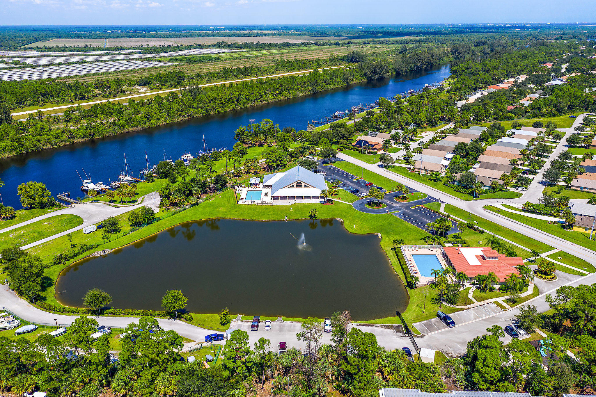 8933 Southwest Chevy Circle Stuart, FL 34997 - Photo 36 of 43 Clubhouse on water