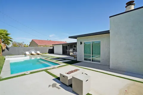 a view of houses with outdoor space