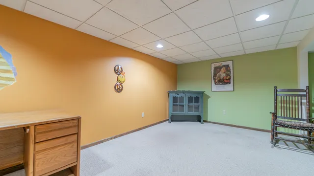 a view of livingroom with furniture