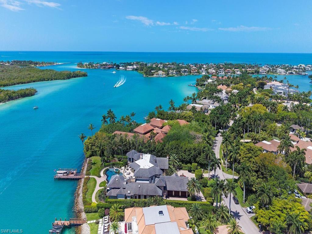 840 Admiralty Parade Naples, FL 34102 - Photo 13 of 50 an aerial view of ocean and residential houses with outdoor space