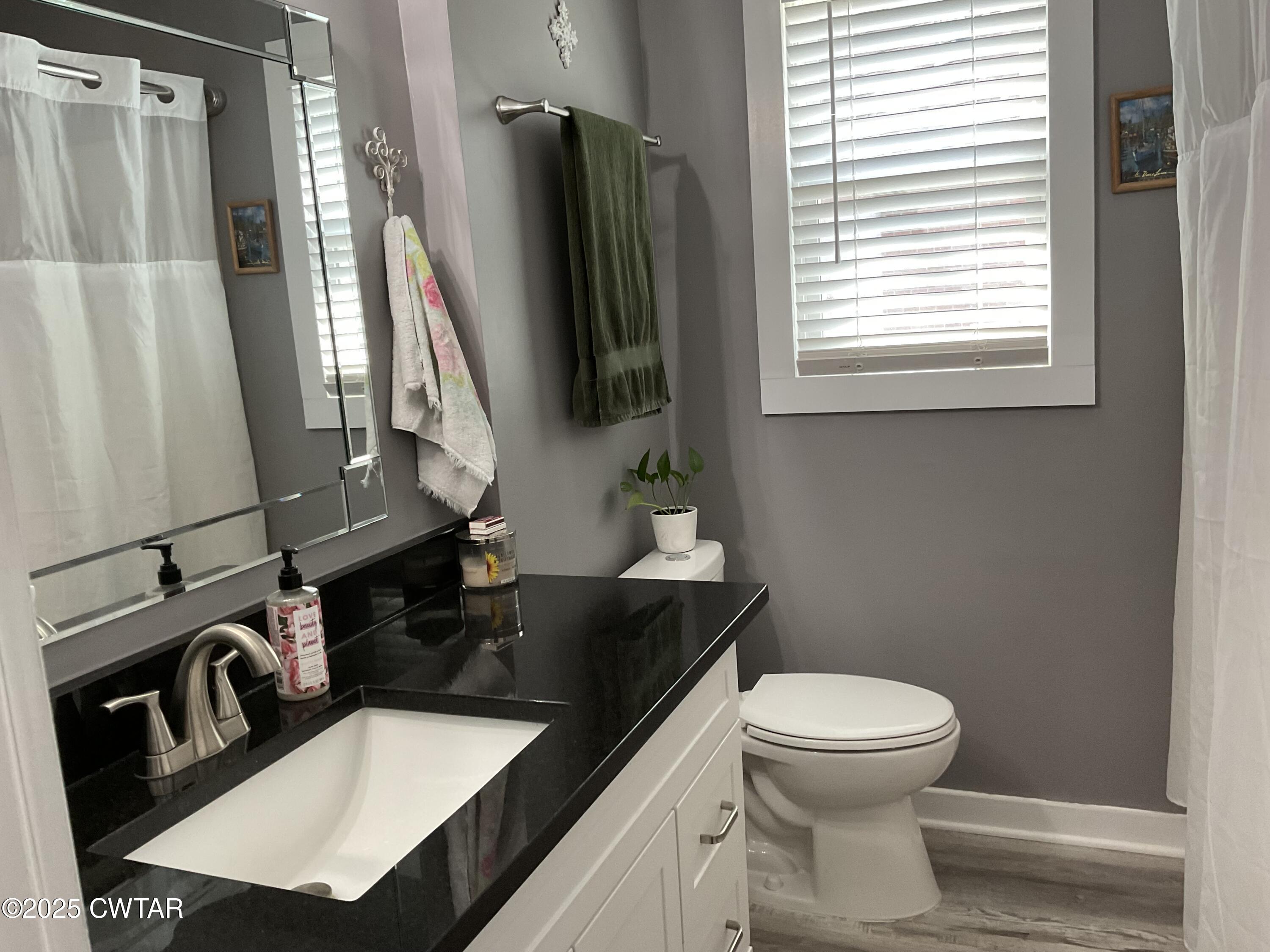 28 Beaver Cove Jackson, TN 38305 - Photo 13 of 18 a bathroom with a sink a toilet and a mirror
