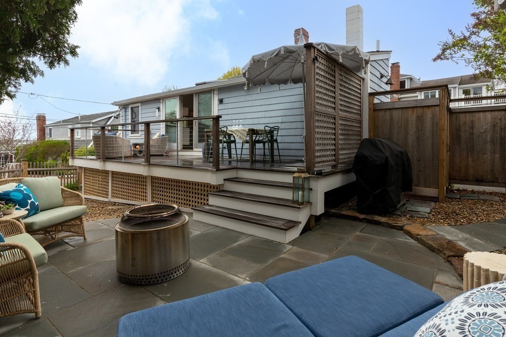 94 Pitman Road Marblehead, MA 01945 - Photo 11 of 35 a view of a terrace with chairs