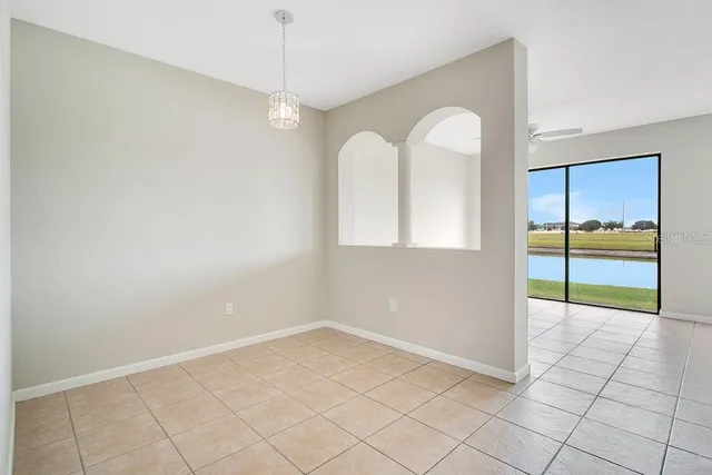 a view of an empty room with window