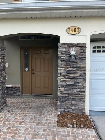 a view of entrance door of the building