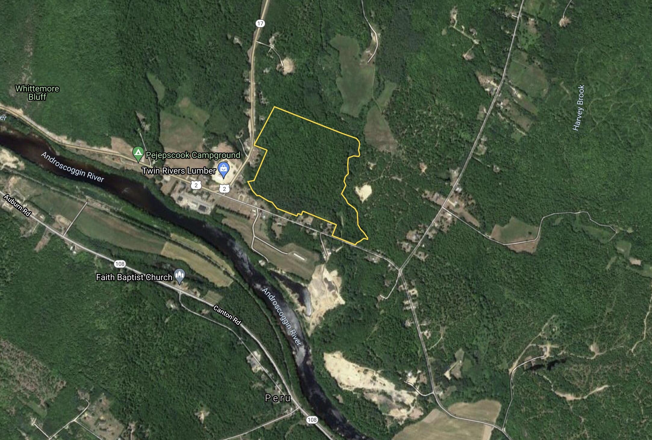 45 A Canton Point Road Dixfield, ME 04224 - Photo 7 of 9 Bernard 71 aerial
