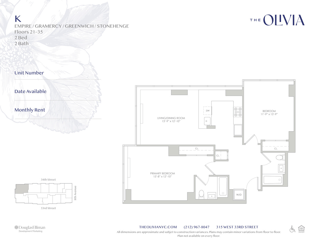 315 West 33rd Street, Unit 23K Manhattan, NY 10001 - Photo 13 of 13