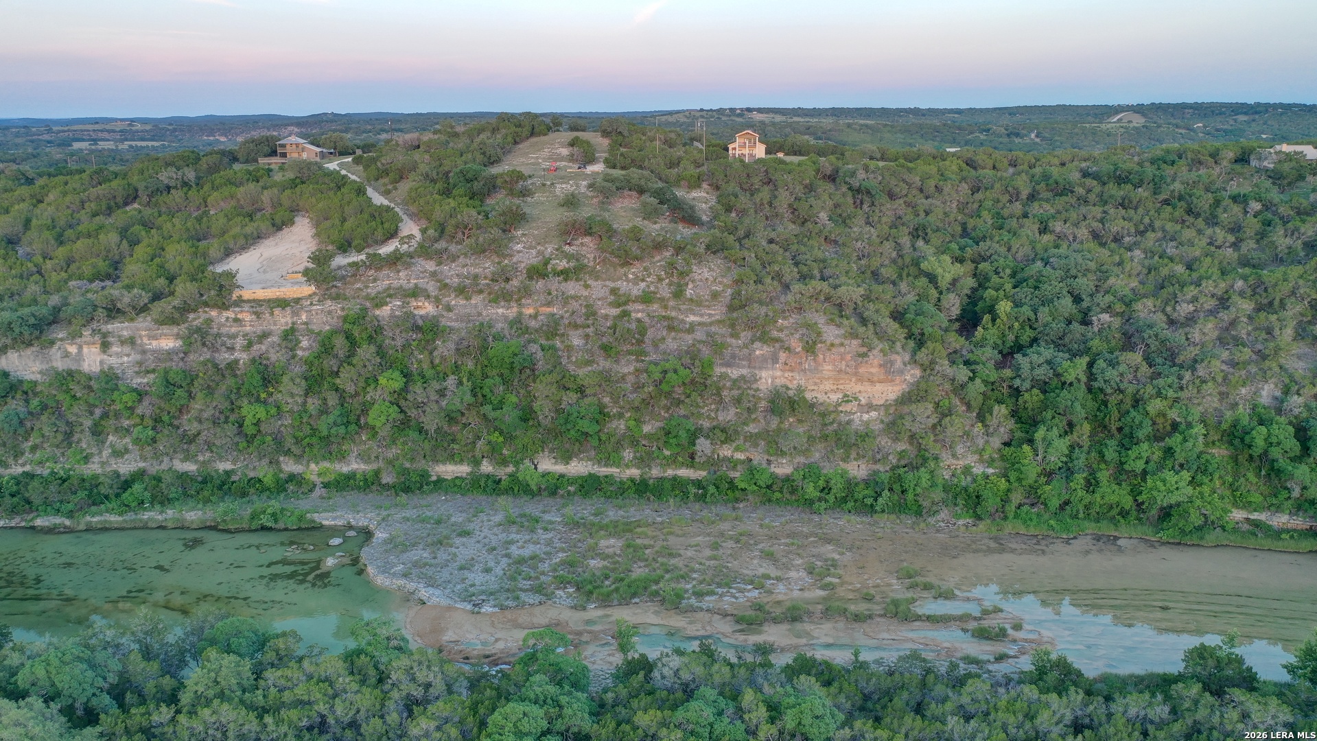 189 Cherry Springs Road Hunt, TX 78024 - Photo 25 of 34 an aerial view of mountain with trees