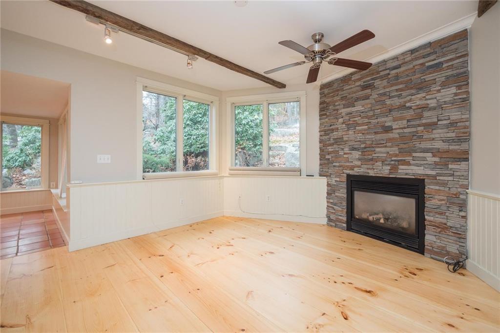 290 Clay Hill Road York, ME 03902 - Photo 6 of 35 The family room is adjacent to the...