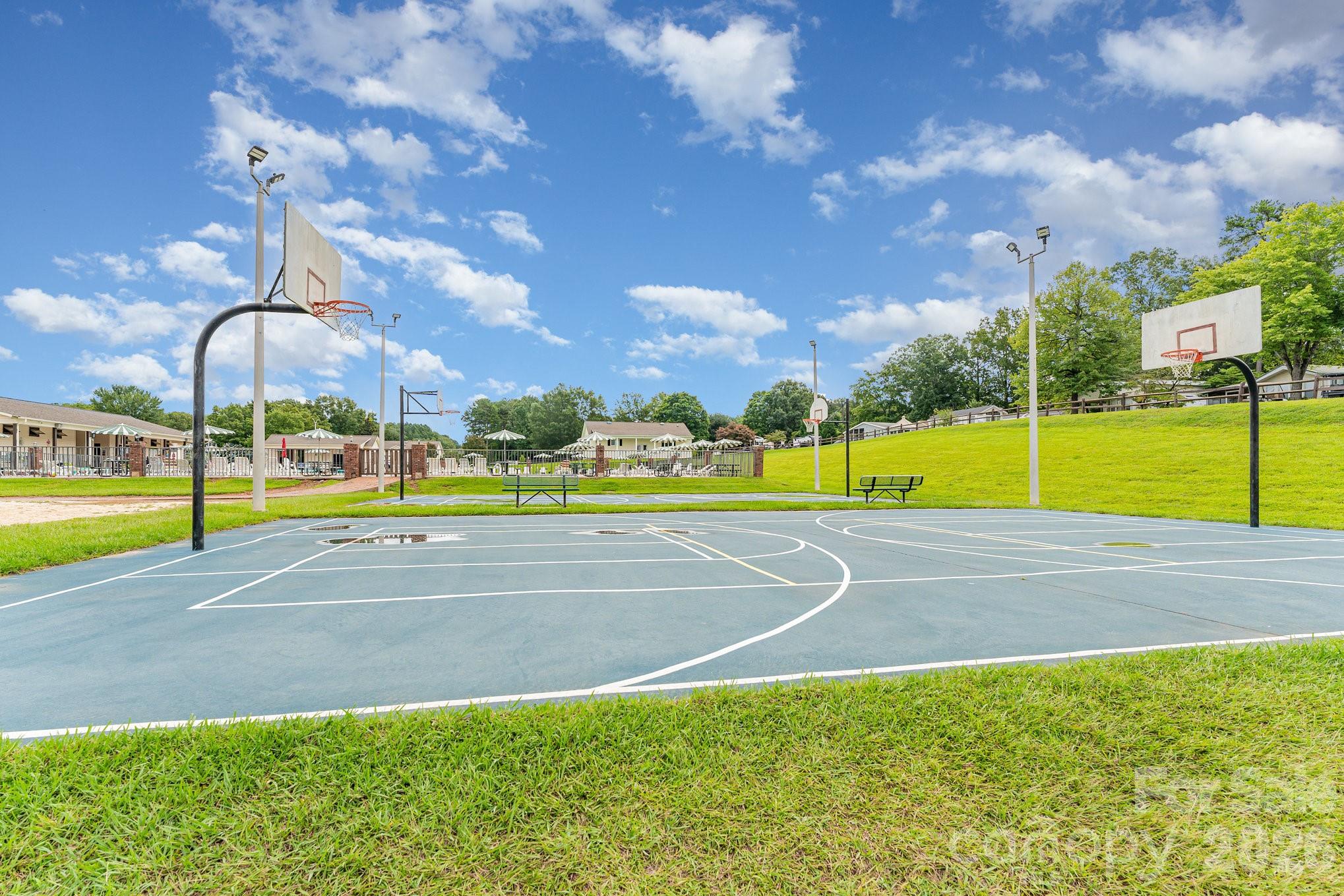 122 Maple Street New London, NC 28127 - Photo 22 of 29 a view of a swimming pool and a yard