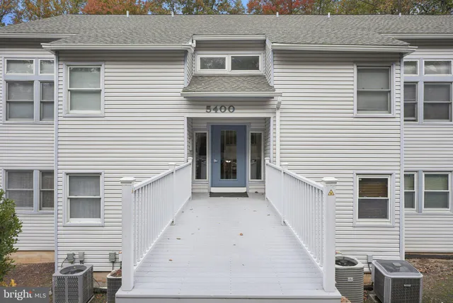 a view of a white house