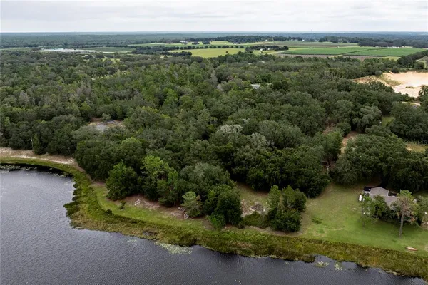 a backyard of a house