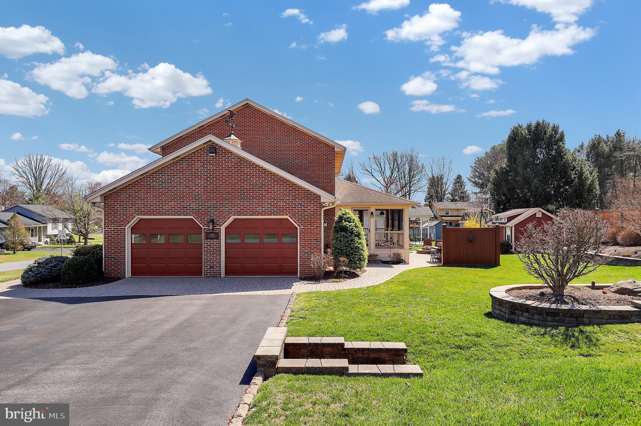 7908 River Run Court Frederick, MD 21701 - Photo 55 of 59 a front view of a house with garden