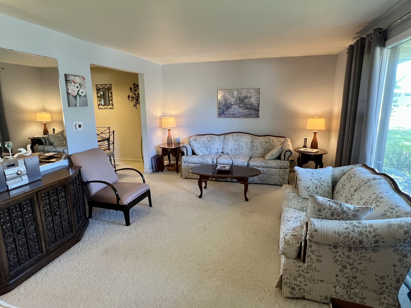 3819 Rugen Road Glenview, IL 60025 - Photo 3 of 24 a living room with furniture and a window