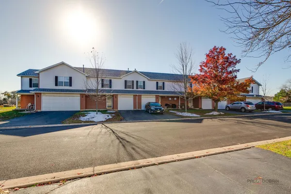 a house with view of street