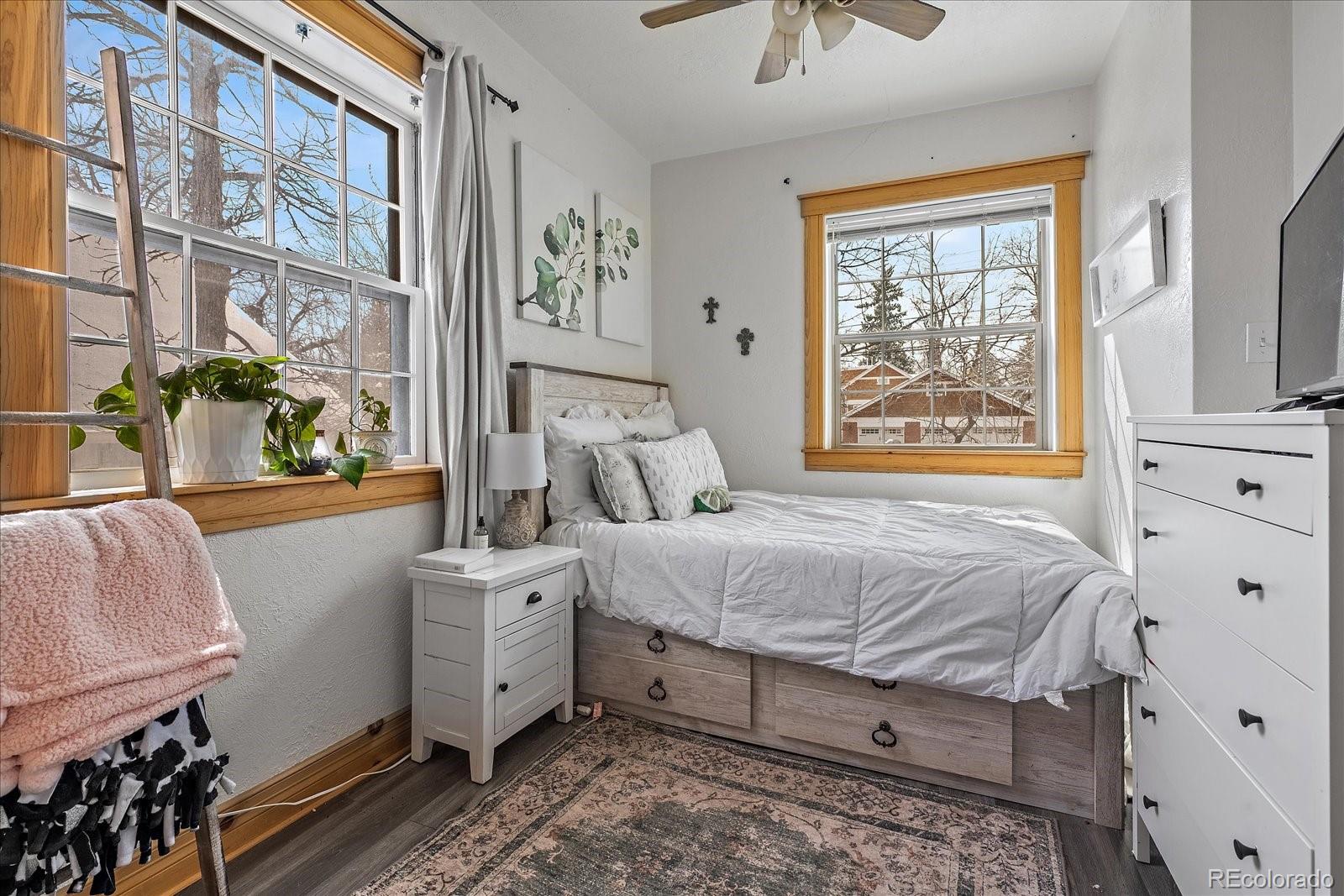 2002 Baseline Road Boulder, CO 80302 - Photo 12 of 31 a bedroom with a bed and a window