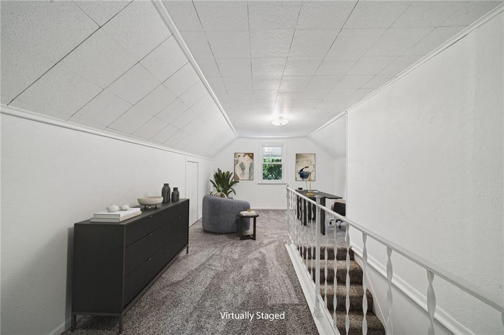 224 Old Rte 217 Derry, PA 15627 - Photo 12 of 47 a living room with furniture and stairs
