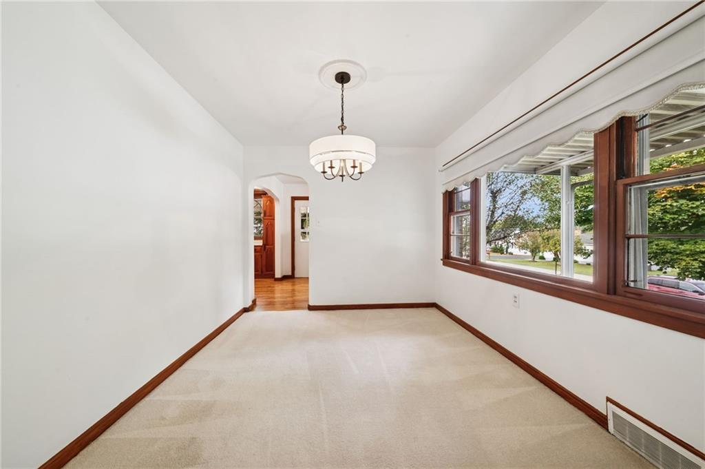 224 Old Rte 217 Derry, PA 15627 - Photo 15 of 35 a view of an empty room with window chandelier