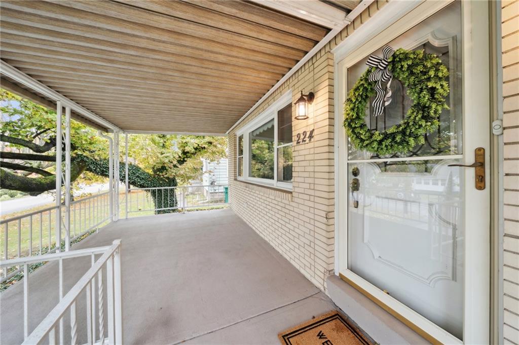 224 Old Rte 217 Derry, PA 15627 - Photo 18 of 47 a porch with seating space