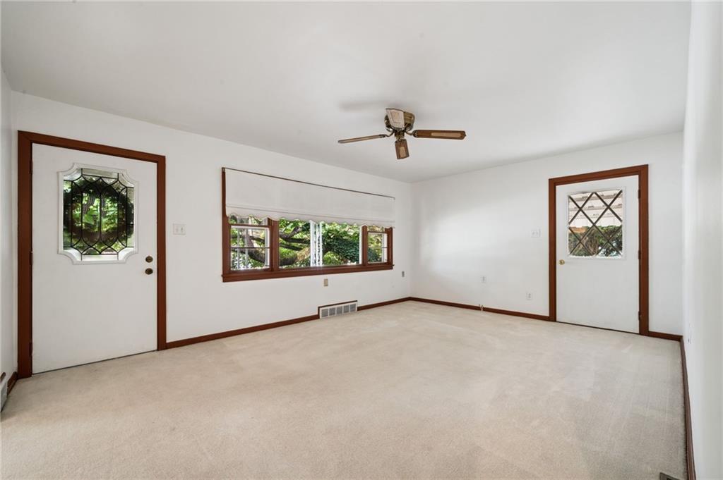 224 Old Rte 217 Derry, PA 15627 - Photo 8 of 41 an empty room with windows and closet