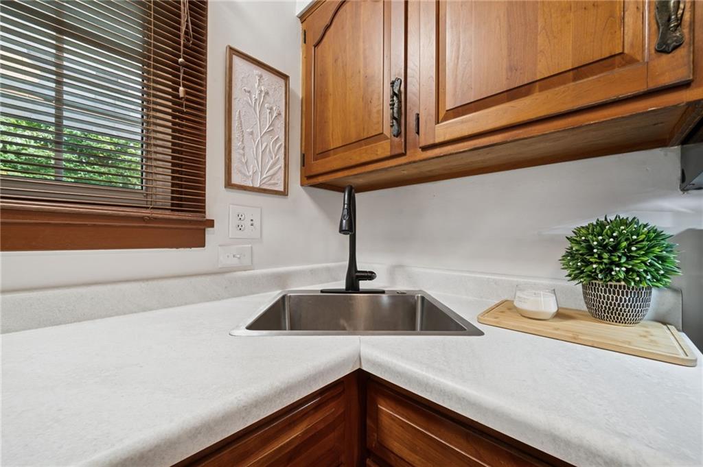 224 Old Rte 217 Derry, PA 15627 - Photo 9 of 35 a kitchen with a sink and cabinets