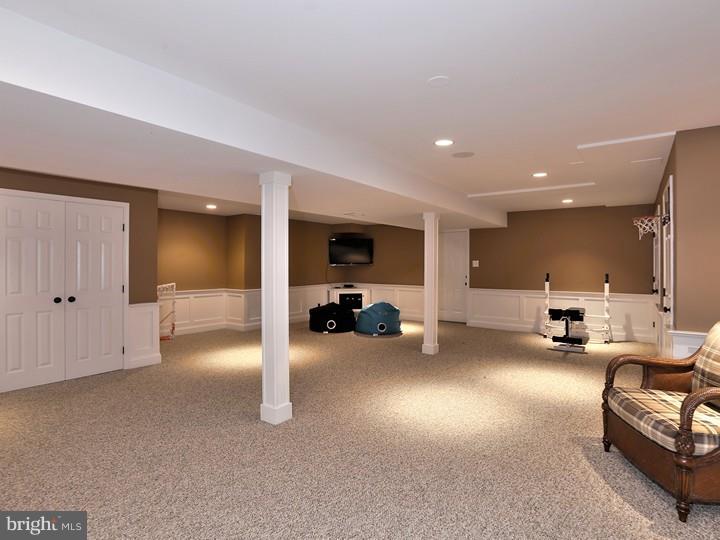 595 Sentinel Road Moorestown, NJ 08057 - Photo 21 of 25 Basement - Finished