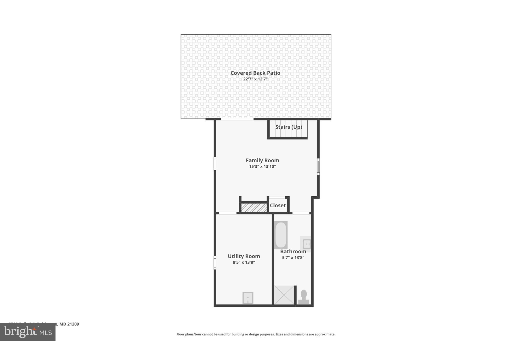 5702 Falls Road Baltimore, MD 21209 - Photo 19 of 49 a picture of a floor plan