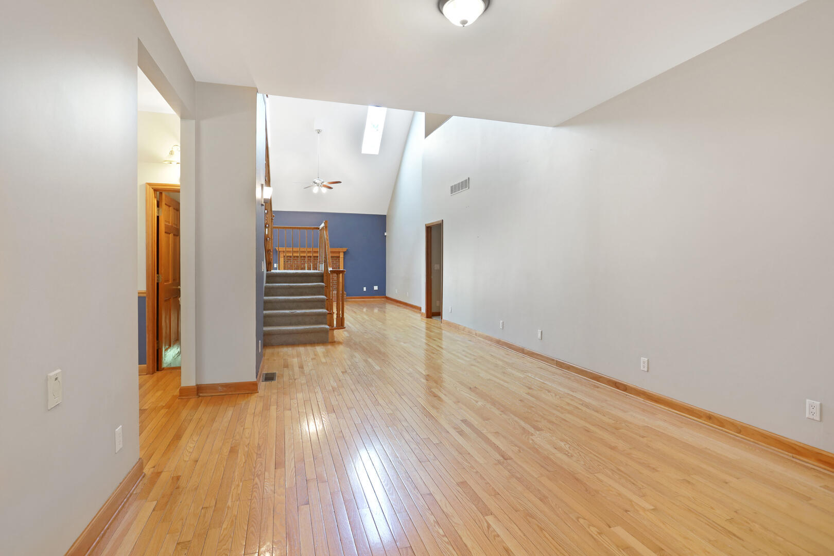 408 South Spring Lake Road Mahomet, IL 61853 - Photo 26 of 64 a view of empty room with wooden floor