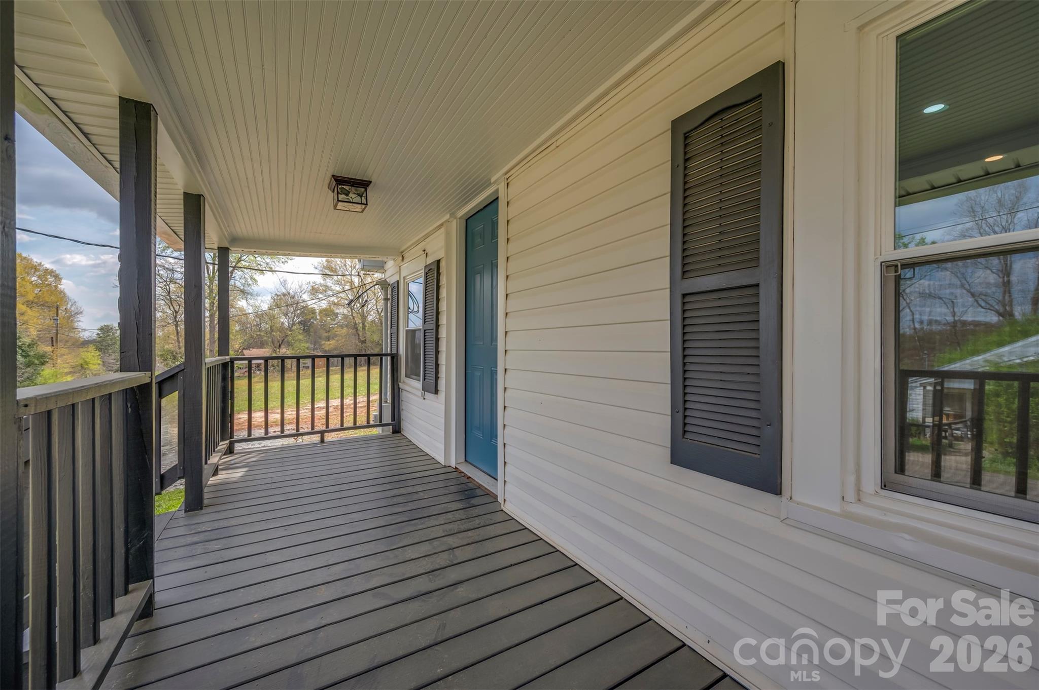 162 Miller Street Spindale, NC 28160 - Photo 23 of 27 a view of a balcony with wooden floor