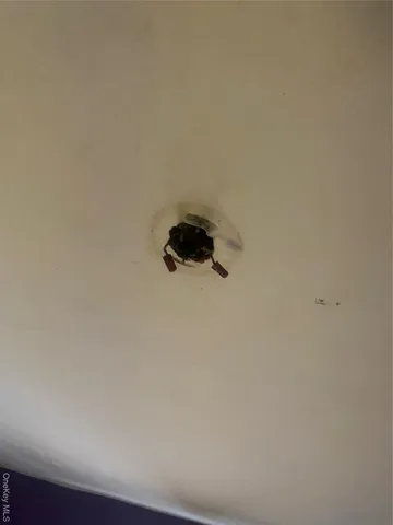 a close view of water heater room