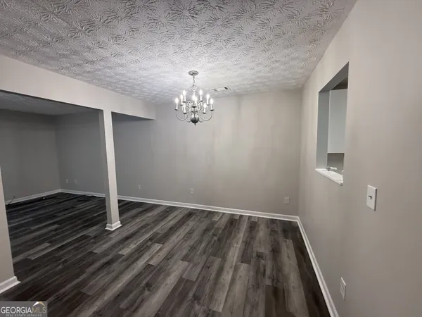 a view of wooden floor