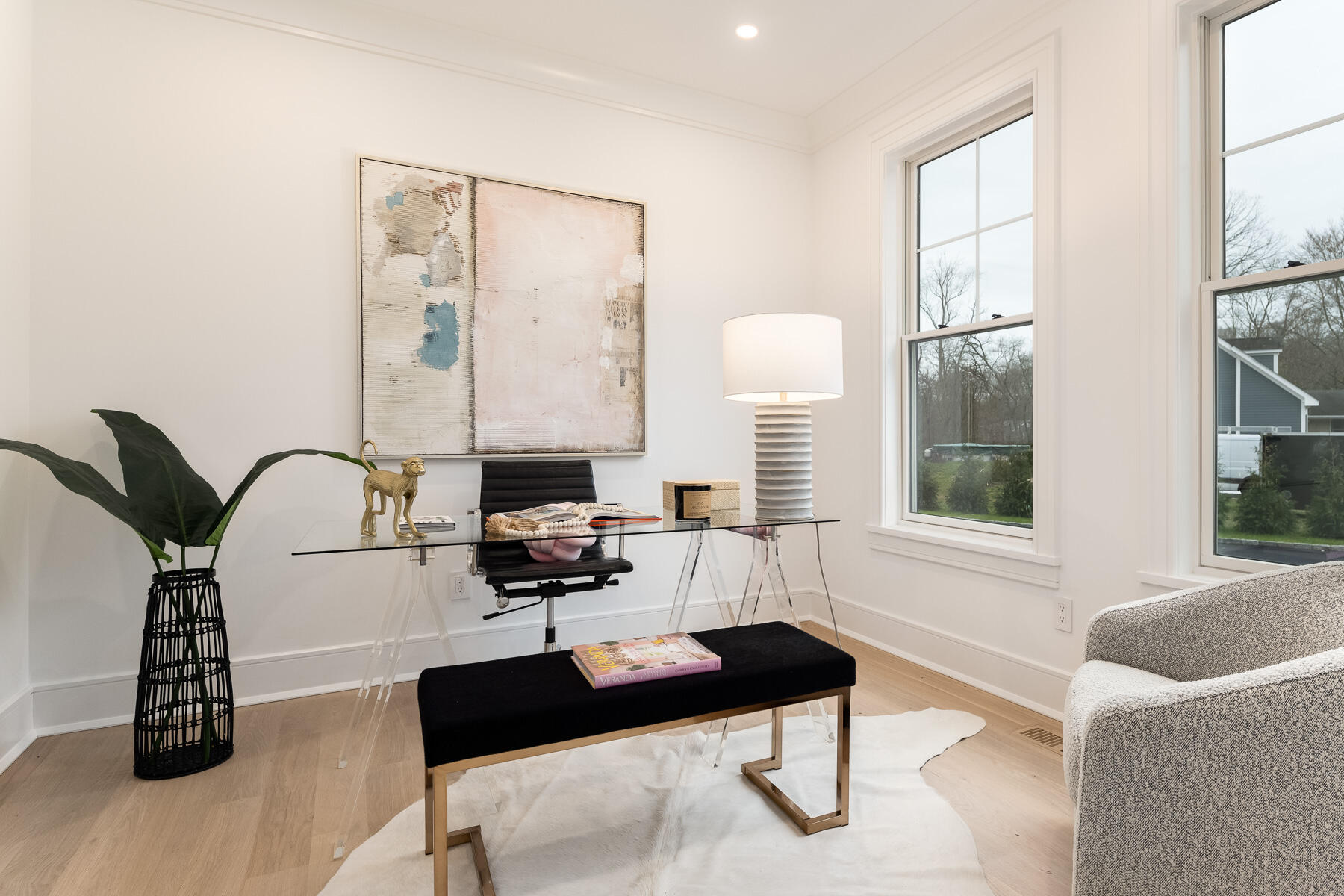 82 Eden Road Stamford, CT 06907 - Photo 17 of 18 a living room with furniture and a large window