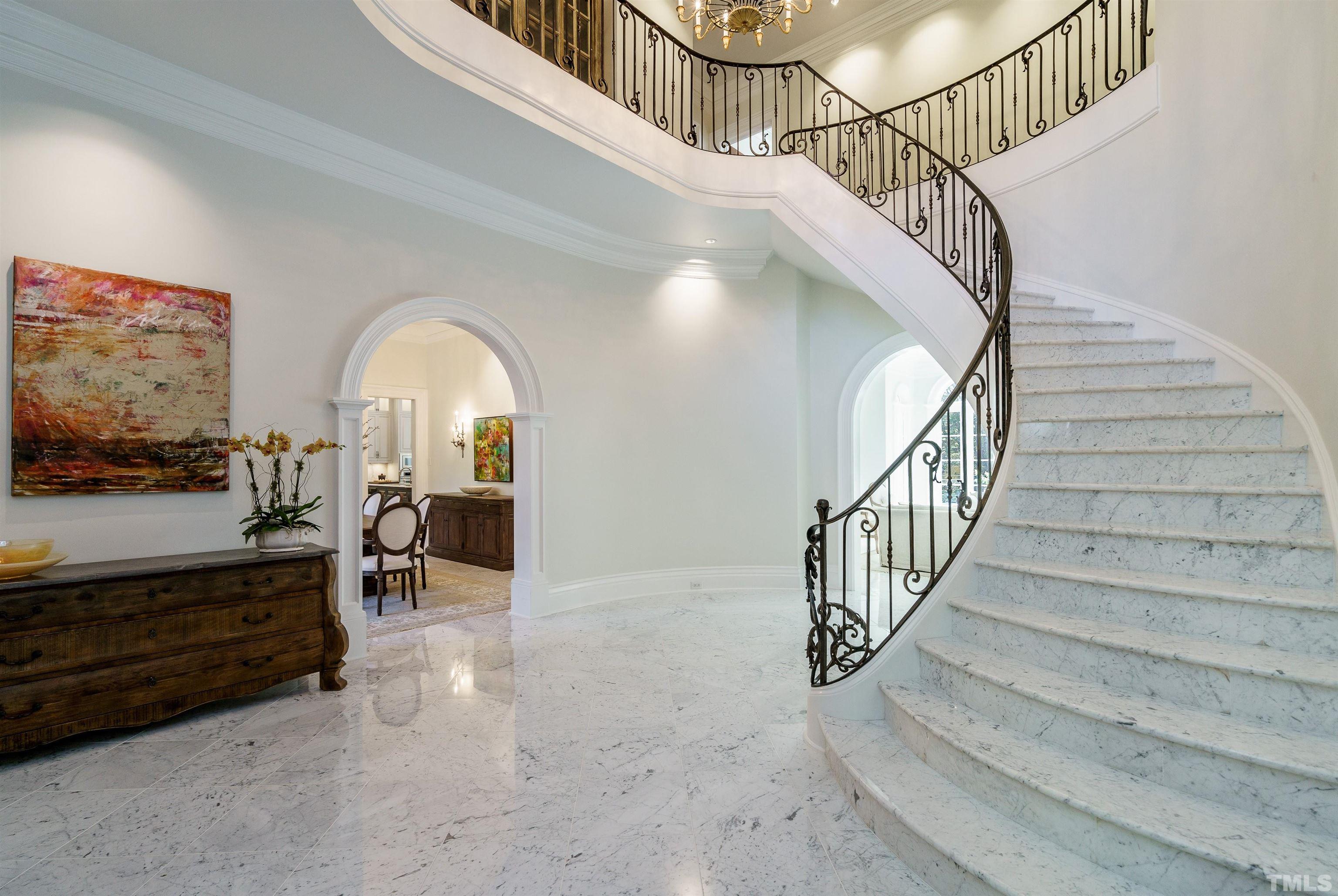 1624 Morning Mountain Road Raleigh, NC 27614 - Photo 4 of 30 a view of entryway and hall