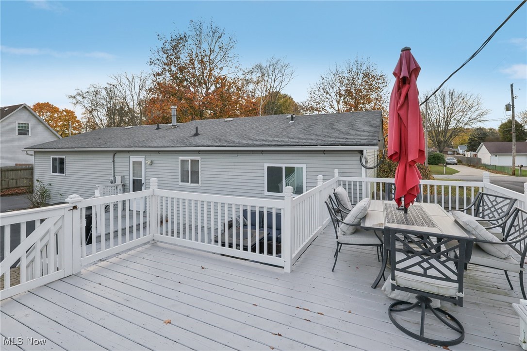 167 Birch Road Painesville, OH 44077 - Photo 36 of 49 View of wooden deck