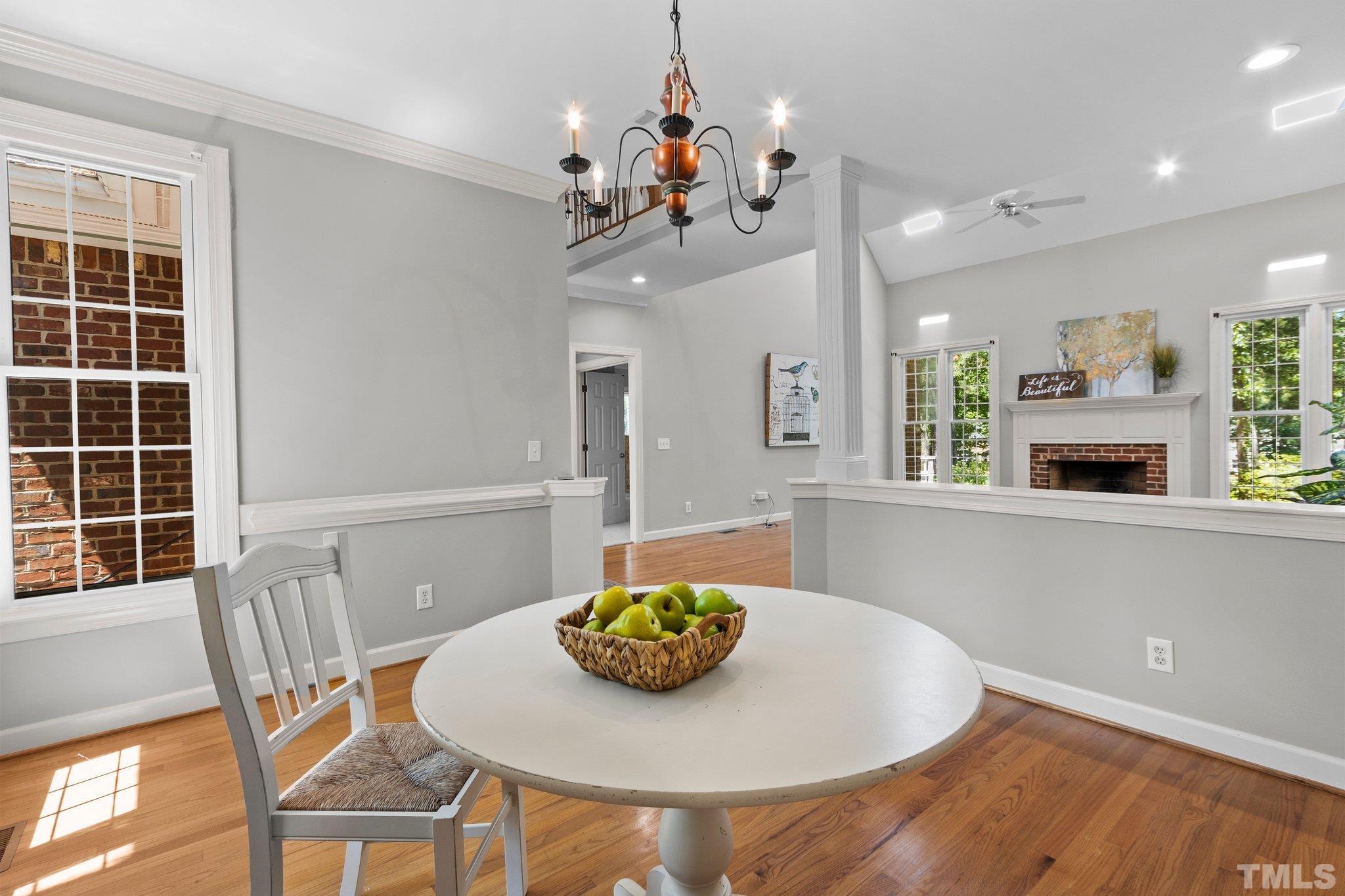 269 Hogans Valley Way Cary, NC 27513 - Photo 10 of 42 a view of a dining room with furniture and window