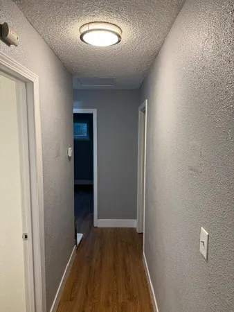 wooden floor in an empty room