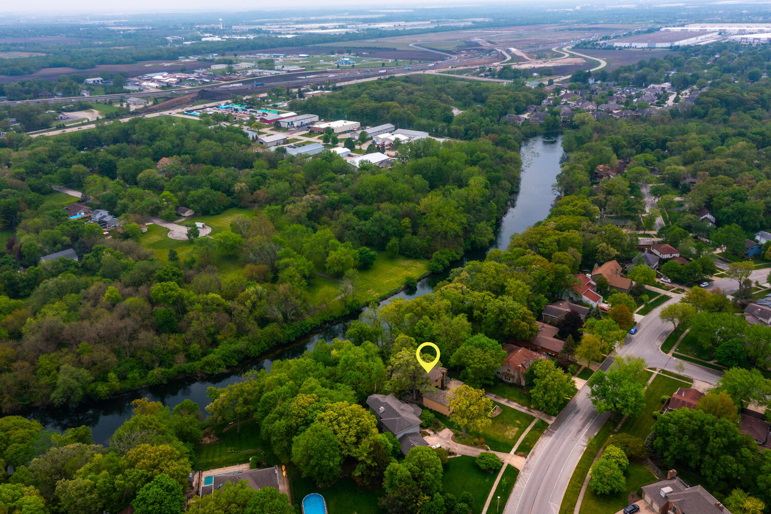 732 South Raven Road Shorewood, IL 60404 - Photo 41 of 48 an aerial view of multiple house