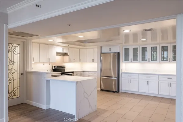 a view of a city with tall buildings