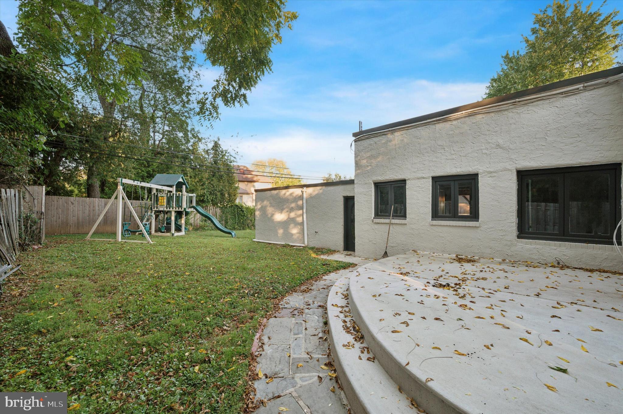 249 Haverford Road Wynnewood, PA 19096 - Photo 20 of 22 Fenced-in Rear Patio and Yard